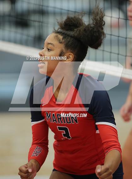 Thumbnail 1 in Marion vs. Greenwood (AAA 5A Quarterfinal Playoff) photogallery.