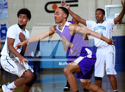 Thumbnail 2 in Lynwood vs. Compton (CIF SS Playoffs) photogallery.