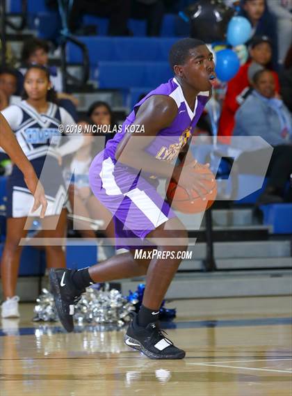 Thumbnail 2 in Lynwood vs. Compton (CIF SS Playoffs) photogallery.