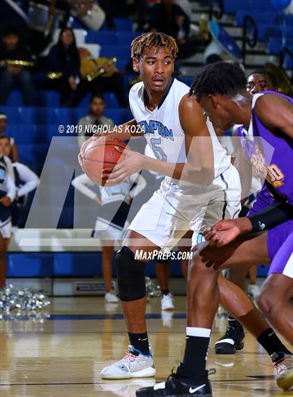 Thumbnail 3 in Lynwood vs. Compton (CIF SS Playoffs) photogallery.