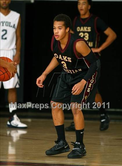 Thumbnail 2 in Loyola @ Oaks Christian (Oaks Christian Tournament) photogallery.