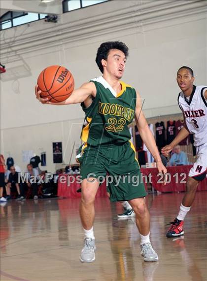 Thumbnail 1 in Moorpark vs. Miller (MaxPreps Holiday Classic) photogallery.