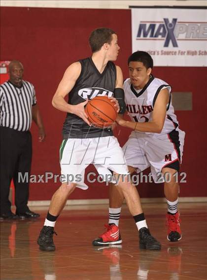 Thumbnail 1 in Moorpark vs. Miller (MaxPreps Holiday Classic) photogallery.