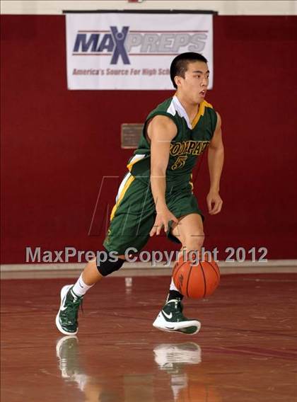 Thumbnail 2 in Moorpark vs. Miller (MaxPreps Holiday Classic) photogallery.