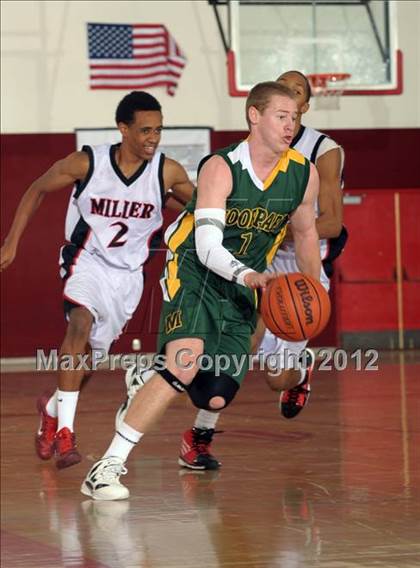 Thumbnail 2 in Moorpark vs. Miller (MaxPreps Holiday Classic) photogallery.