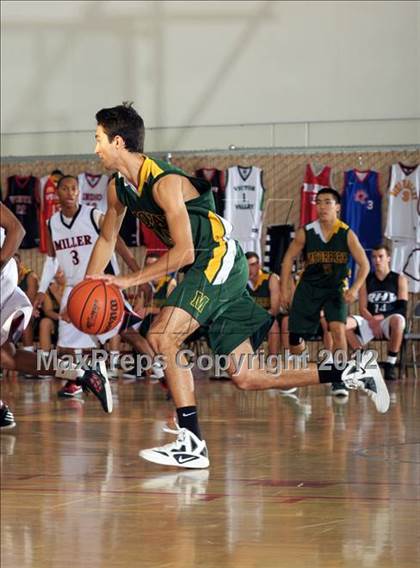 Thumbnail 1 in Moorpark vs. Miller (MaxPreps Holiday Classic) photogallery.