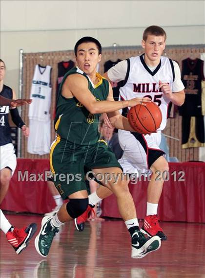Thumbnail 2 in Moorpark vs. Miller (MaxPreps Holiday Classic) photogallery.