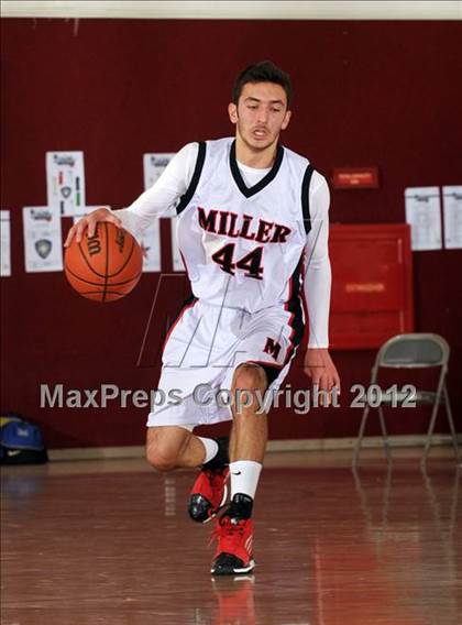 Thumbnail 2 in Moorpark vs. Miller (MaxPreps Holiday Classic) photogallery.