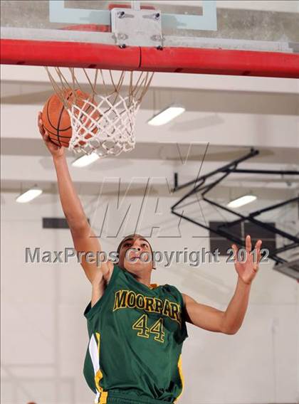 Thumbnail 1 in Moorpark vs. Miller (MaxPreps Holiday Classic) photogallery.