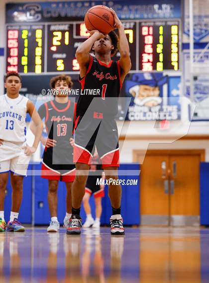 Thumbnail 2 in JV: Holy Cross vs Covington Catholic photogallery.