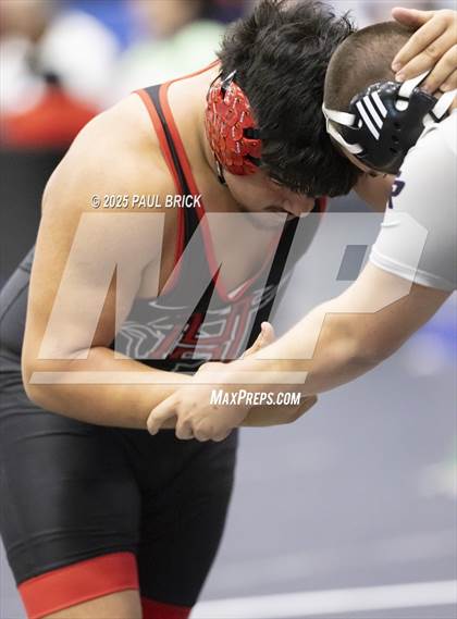 Thumbnail 3 in  UIL Boys Wrestling Region 4 Finals (Day 1) photogallery.