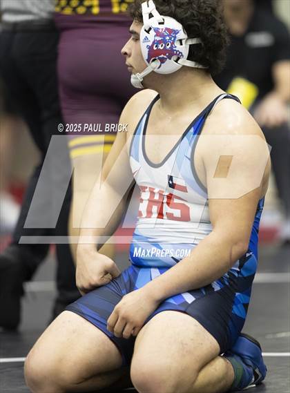 Thumbnail 2 in  UIL Boys Wrestling Region 4 Finals (Day 1) photogallery.