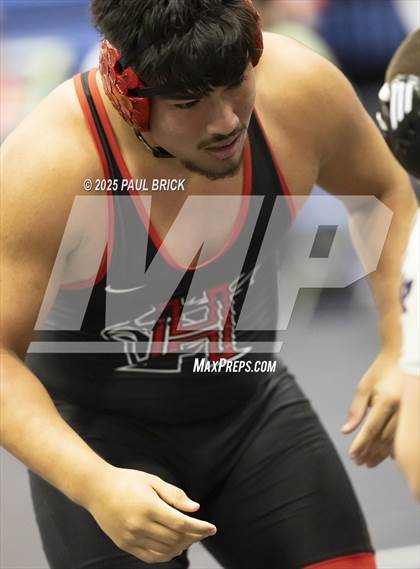Thumbnail 2 in  UIL Boys Wrestling Region 4 Finals (Day 1) photogallery.