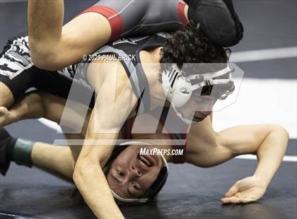 Thumbnail 3 in  UIL Boys Wrestling Region 4 Finals (Day 1) photogallery.