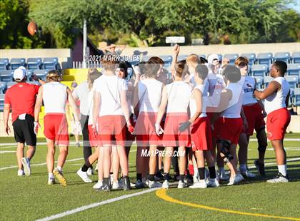 Thumbnail 2 in Scottsdale Christian Academy vs. Northwest Christian (7-on-7 Game) photogallery.