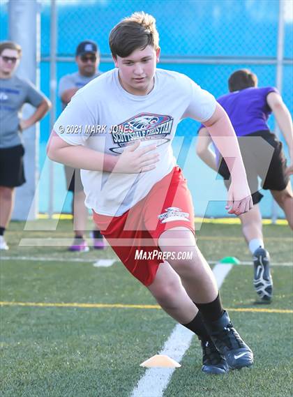 Thumbnail 3 in Scottsdale Christian Academy vs. Northwest Christian (7-on-7 Game) photogallery.