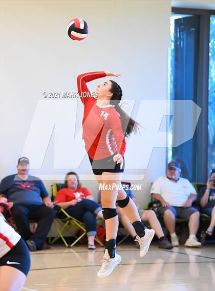 Thumbnail 3 in Maricopa vs. St. Johns (EPIC Tournament Chandler Prep Invite) photogallery.