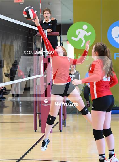 Thumbnail 3 in Maricopa vs. St. Johns (EPIC Tournament Chandler Prep Invite) photogallery.