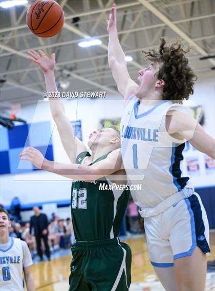 Thumbnail 3 in Canton Central Catholic @ Louisville photogallery.