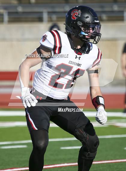 Thumbnail 3 in Covenant vs. Covenant Christian (TAPPS Football Div III Playoff) photogallery.