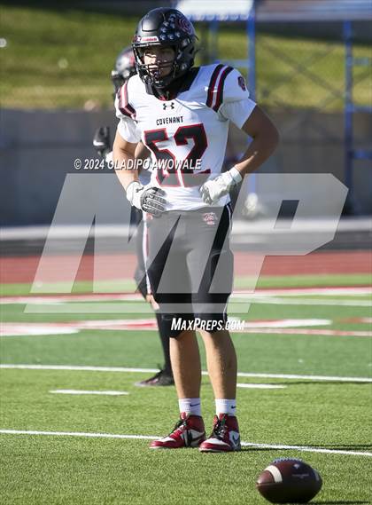 Thumbnail 2 in Covenant vs. Covenant Christian (TAPPS Football Div III Playoff) photogallery.