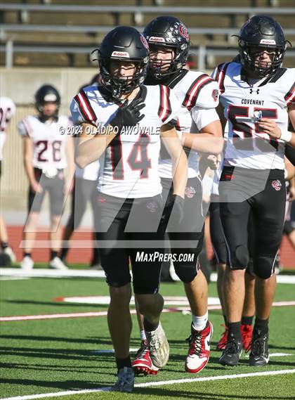 Thumbnail 1 in Covenant vs. Covenant Christian (TAPPS Football Div III Playoff) photogallery.