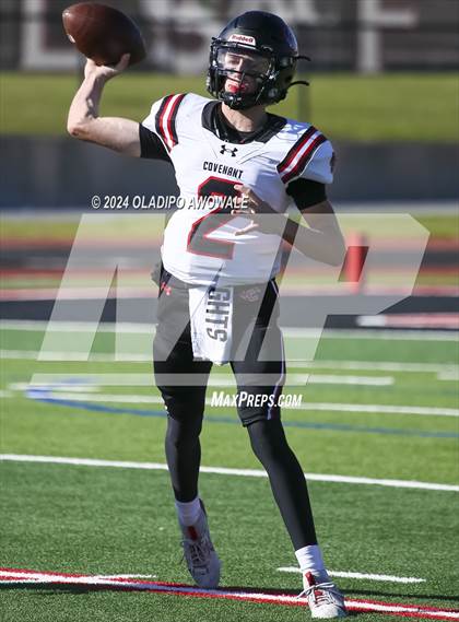 Thumbnail 3 in Covenant vs. Covenant Christian (TAPPS Football Div III Playoff) photogallery.