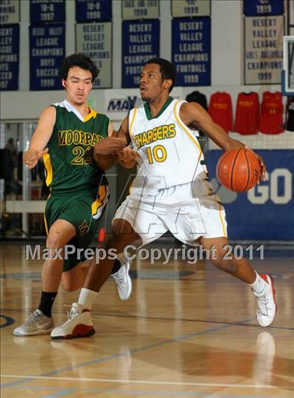 Thumbnail 2 in Moorpark vs. Edison (MaxPreps Holiday Classic) photogallery.
