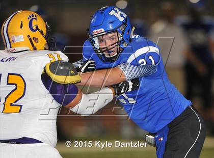 Thumbnail 3 in Godley vs Krum (UIL 4A Division 2 Region 1 Bi-District Playoff) photogallery.