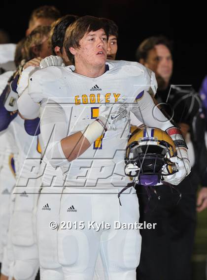 Thumbnail 1 in Godley vs Krum (UIL 4A Division 2 Region 1 Bi-District Playoff) photogallery.