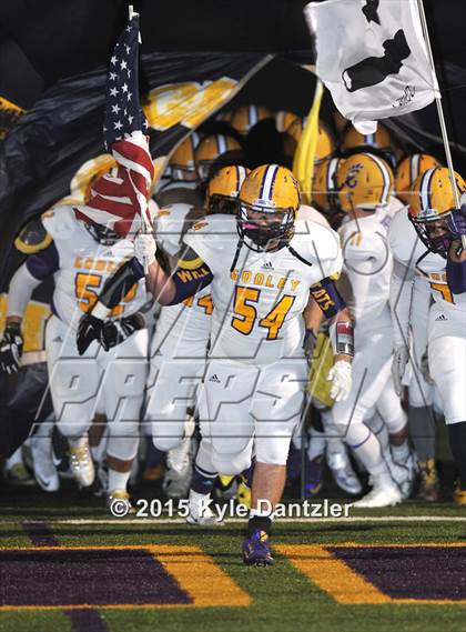 Thumbnail 3 in Godley vs Krum (UIL 4A Division 2 Region 1 Bi-District Playoff) photogallery.