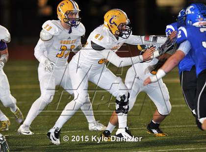 Thumbnail 2 in Godley vs Krum (UIL 4A Division 2 Region 1 Bi-District Playoff) photogallery.