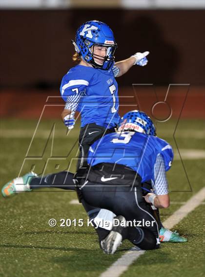 Thumbnail 2 in Godley vs Krum (UIL 4A Division 2 Region 1 Bi-District Playoff) photogallery.