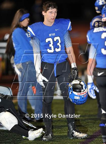 Thumbnail 3 in Godley vs Krum (UIL 4A Division 2 Region 1 Bi-District Playoff) photogallery.