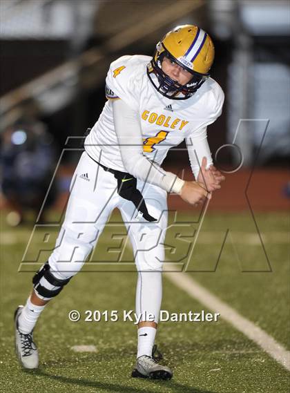 Thumbnail 1 in Godley vs Krum (UIL 4A Division 2 Region 1 Bi-District Playoff) photogallery.