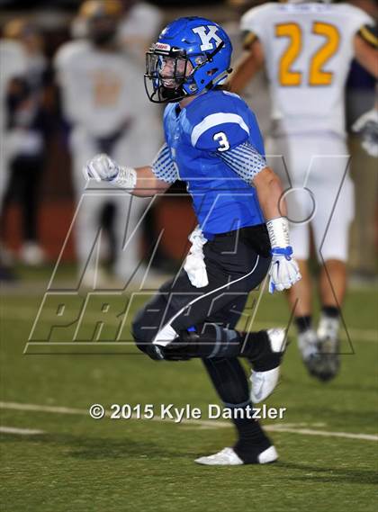 Thumbnail 2 in Godley vs Krum (UIL 4A Division 2 Region 1 Bi-District Playoff) photogallery.