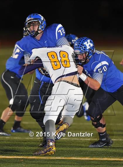 Thumbnail 1 in Godley vs Krum (UIL 4A Division 2 Region 1 Bi-District Playoff) photogallery.