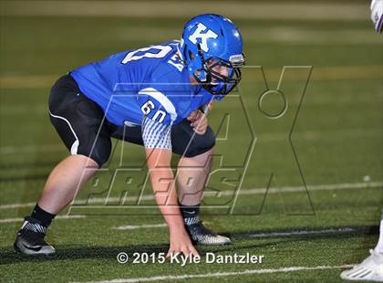 Thumbnail 2 in Godley vs Krum (UIL 4A Division 2 Region 1 Bi-District Playoff) photogallery.