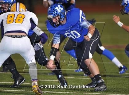 Thumbnail 3 in Godley vs Krum (UIL 4A Division 2 Region 1 Bi-District Playoff) photogallery.