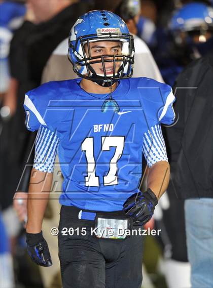 Thumbnail 3 in Godley vs Krum (UIL 4A Division 2 Region 1 Bi-District Playoff) photogallery.