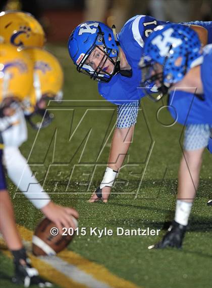 Thumbnail 1 in Godley vs Krum (UIL 4A Division 2 Region 1 Bi-District Playoff) photogallery.