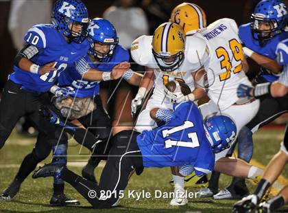 Thumbnail 1 in Godley vs Krum (UIL 4A Division 2 Region 1 Bi-District Playoff) photogallery.