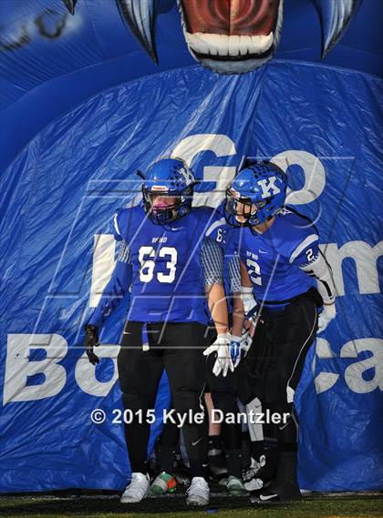 Thumbnail 1 in Godley vs Krum (UIL 4A Division 2 Region 1 Bi-District Playoff) photogallery.
