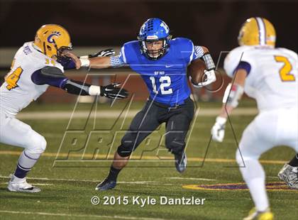 Thumbnail 2 in Godley vs Krum (UIL 4A Division 2 Region 1 Bi-District Playoff) photogallery.