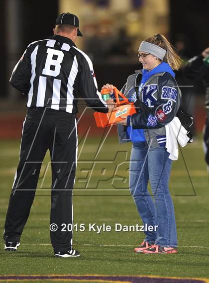 Thumbnail 1 in Godley vs Krum (UIL 4A Division 2 Region 1 Bi-District Playoff) photogallery.