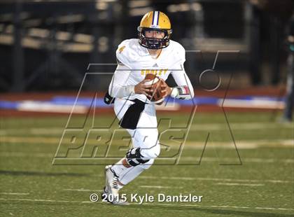 Thumbnail 3 in Godley vs Krum (UIL 4A Division 2 Region 1 Bi-District Playoff) photogallery.