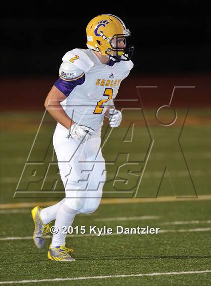 Thumbnail 2 in Godley vs Krum (UIL 4A Division 2 Region 1 Bi-District Playoff) photogallery.