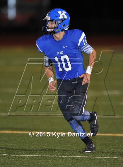 Thumbnail 3 in Godley vs Krum (UIL 4A Division 2 Region 1 Bi-District Playoff) photogallery.