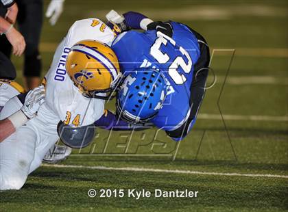 Thumbnail 3 in Godley vs Krum (UIL 4A Division 2 Region 1 Bi-District Playoff) photogallery.