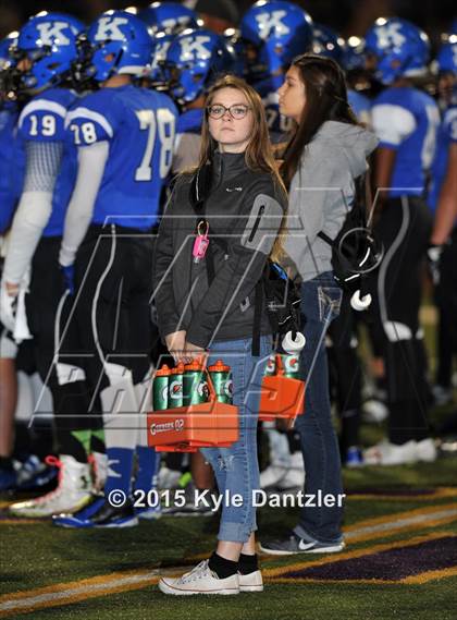 Thumbnail 1 in Godley vs Krum (UIL 4A Division 2 Region 1 Bi-District Playoff) photogallery.